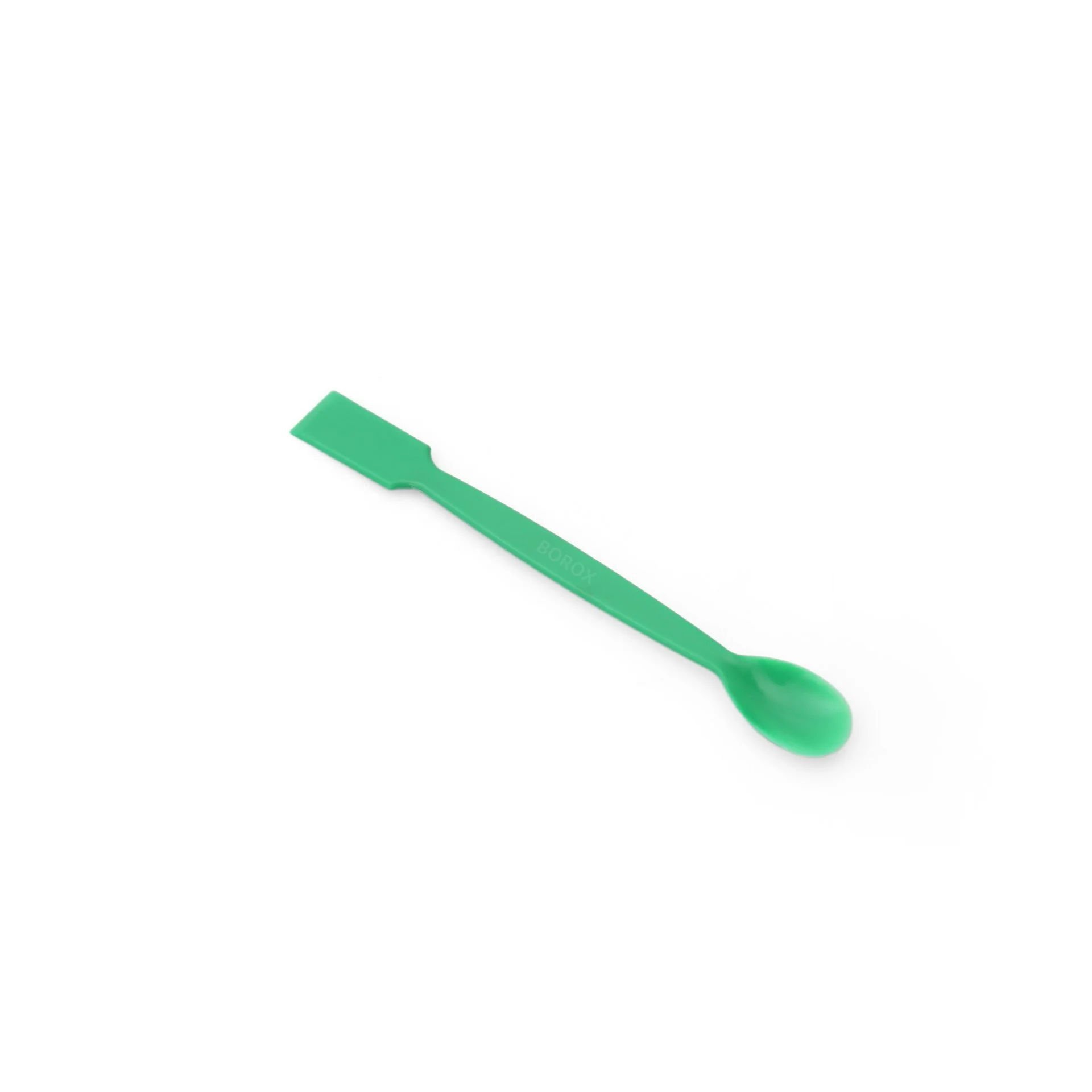 Borox Spatül 15cm Yeşil - Plastik Spatula Laboratuvar Kaşığı