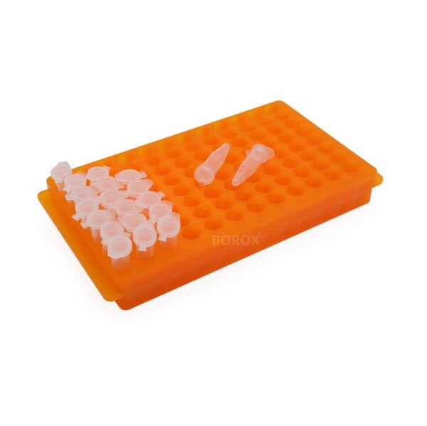 PCR Tüp Standı 0.2-0.5-1.5-2 ml İçin 96 Delikli Çift Taraflı