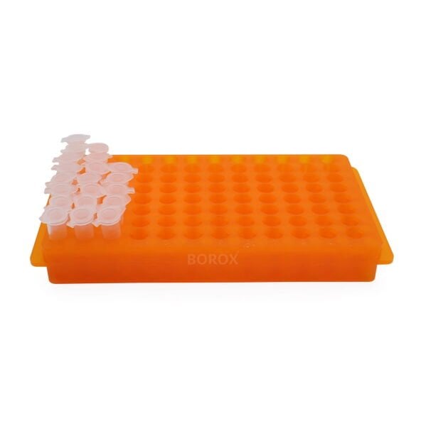 PCR Tüp Standı 0.2-0.5-1.5-2 ml İçin 96 Delikli Çift Taraflı