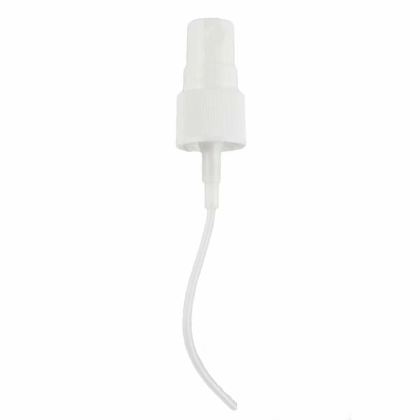 Borox Plastik Kapak 15mm - Sprey Şişesi Pompalı Başlık Beyaz