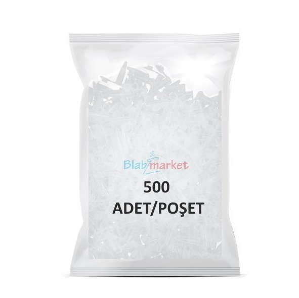 Eppendorf Tüpü 0.5 ml - Mikrosantrifüj Ependorf Tüpü 500Adet