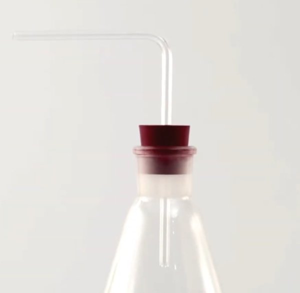 Borox Kauçuk Tıpa Delikli 31x38x35 mm - Kapak NS 34/35