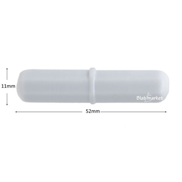 Manyetik Balık 11x52 mm - Teflon Karıştırıcı Balık Halkalı