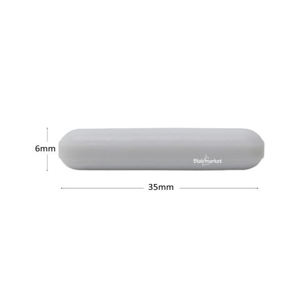 Manyetik Balık 6x35 mm - Teflon Karıştırıcı Balık Silindirik