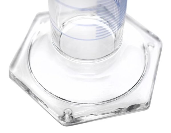 Borox Cam Mezür 50 ml Uzun - Dereceli Silindir Mavi Skala