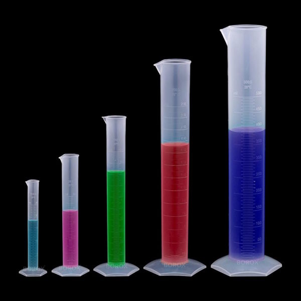 Borox Plastik Mezür 1000 ml - Uzun form Kabartma Skala
