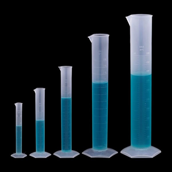 Borox Plastik Mezür 1000 ml - Uzun form Kabartma Skala