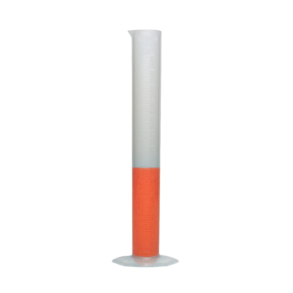 Borox Plastik Mezür 250 ml - Uzun form Kabartma Skala