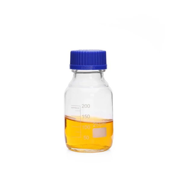 Borox Cam Şişe 250 ml - Vida Kapaklı Boş Numune Şişesi