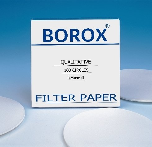 Nitel Filtre Kağıdı 90 mm - Kalitatif Beyaz bant