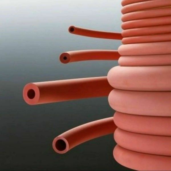 Borox Kauçuk Hortum 6x9 mm - Kırmızı 1 Metre - Rubber Tubing Red