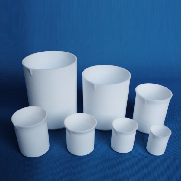 Teflon Beher - PTFE Isıya Dayanıklı Beher - 1000 ml Beaker