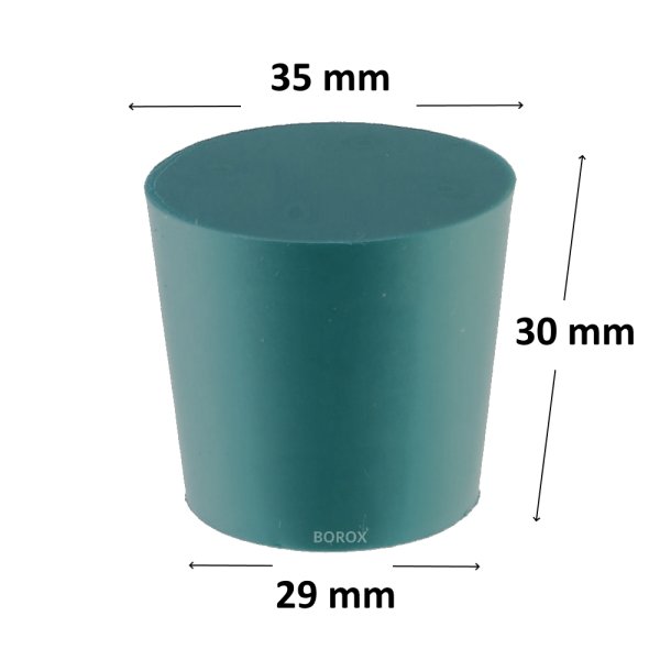 Borox Silikon Tıpa 29x35x30 mm - Sızdırmaz Kapak - 1 Adet