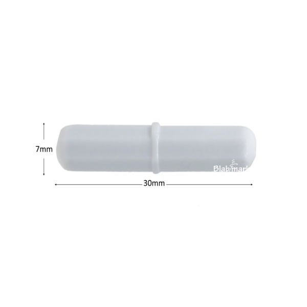 Manyetik Balık 7x30 mm - Teflon Karıştırıcı Balık Halkalı