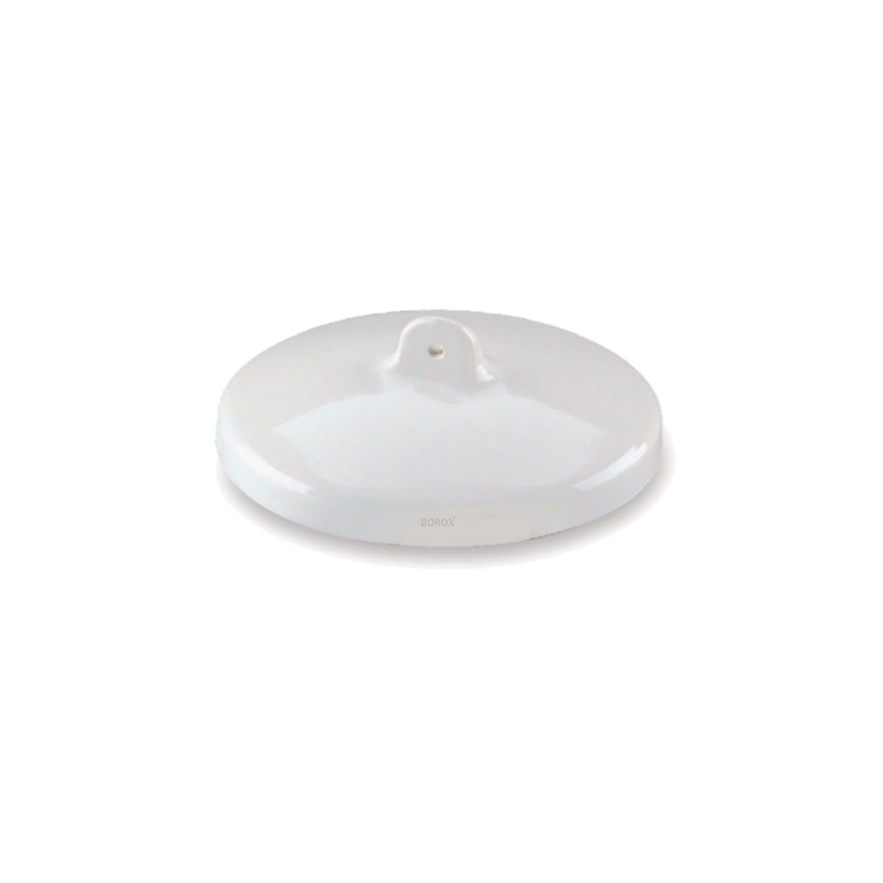 Borox Porselen Kroze Kapağı - 62mm - Porcelain Crucible Cover