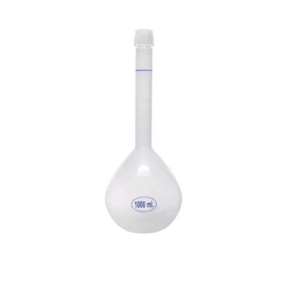Borox Plastik Balon Joje 1000ml - Plastik Kapaklı - Volumetrik Flask