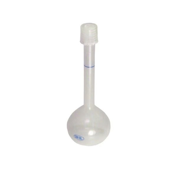 Borox Plastik Balon Joje 250ml - Plastik Kapaklı - Volumetrik Flask