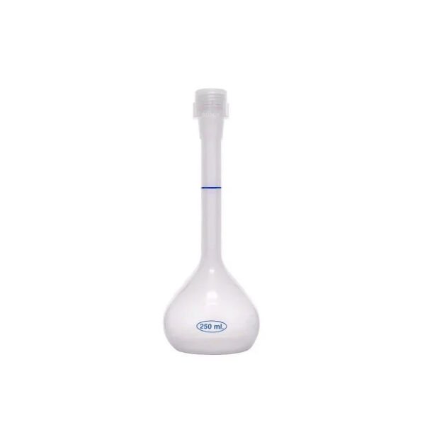 Borox Plastik Balon Joje 250ml - Plastik Kapaklı - Volumetrik Flask