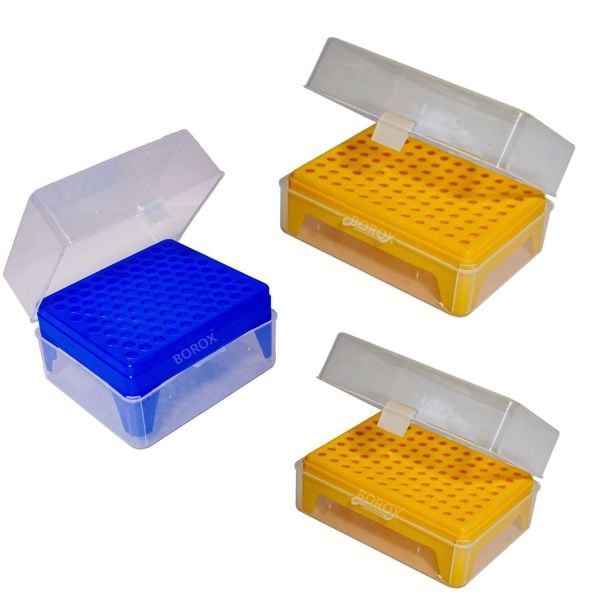 Boş Pipet Ucu Kutusu 200-1000ul İçin - Mikropipet Tip Box 100lü Rack