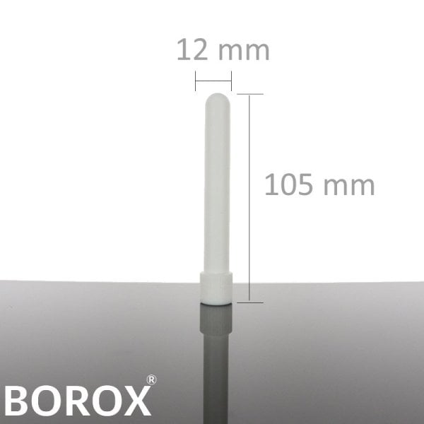 Teflon Deney Tüpü 8ml - PTFE Test Tüp 12x105mm Vida Kapaklı