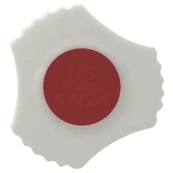 Borox Plastik Tıpa 14/23 Şilifli - Sızdırmaz PP Kapak - Altıgen Form