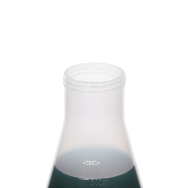 Borox Plastik Erlen 500 ml - Erlenmeyer Flask Vida Kapaklı