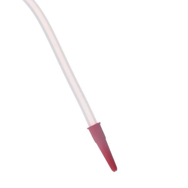 Borox Piset 125 ml - Renkli Yıkama Şişesi - Şeffaf - PE Plastik Uzun Form