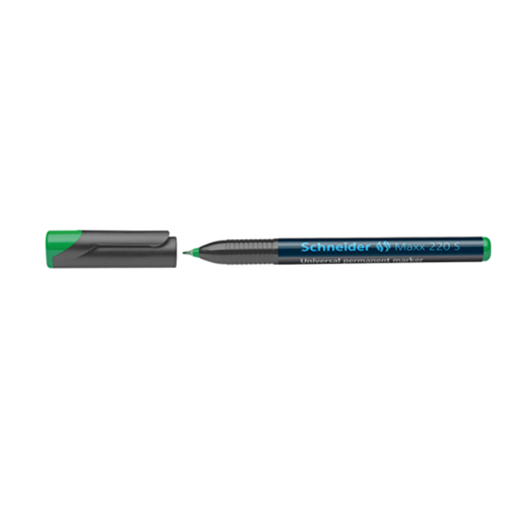 Schneider Maxx220 Asetat Kalemi Yeşil - 0.4mm S - Cam Kalemi