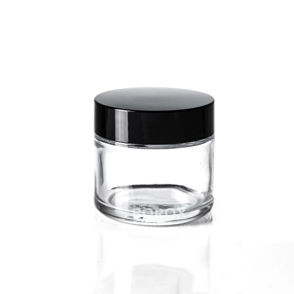 Borox Cam Şişe 100ml - Krem Kavanoz 100cc Kapaklı Şişe