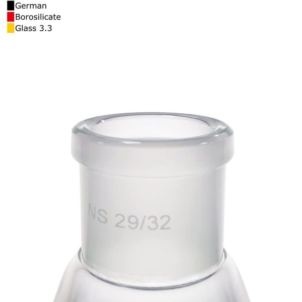 Borox Cam Erlen Şilifli 500 ml - 29/32 Şilifli Erlenmayer - Erlenmeyer Flask