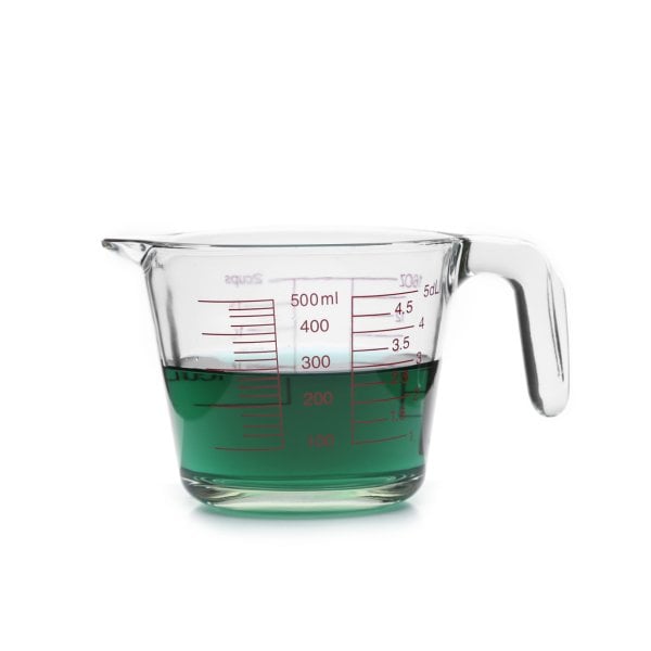 Borox Kulplu Cam Beher 500ml - Ölçü Kabı Beaker with Handle