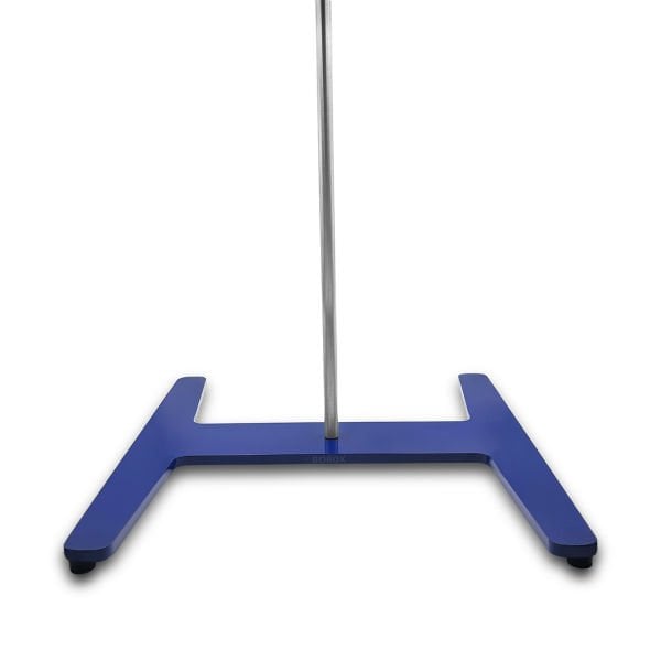 Borox Büret Standı 333x375mm - H Şeklinde Bunzen Mesnedi Set - 80cm Çubuklu - Yüksek Kalite