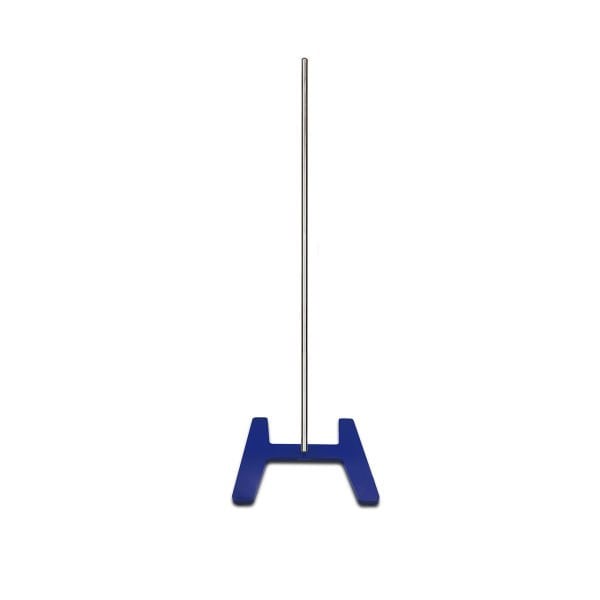 Borox Büret Standı 215x240mm - H Şeklinde Bunzen Mesnedi Set - 60cm Çubuklu - Yüksek Kalite