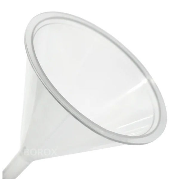 Borox Plastik Analitik Huni 50mm - Laboratuvar Hunisi
