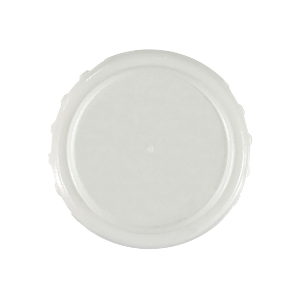 28pp Beyaz Kilitli Kapak - PE Contalı - 28 mm Ağızlı Şişeler İçin Uygundur