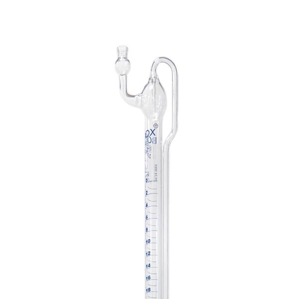 Borox Otomatik Büret 100 ml 0.2ml Teflon Musluk - Class A Sertifikalı - PTFE Ara Musluklu