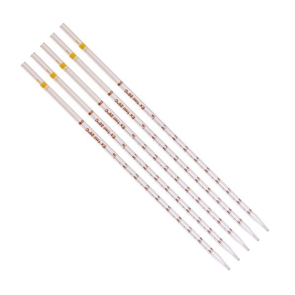 Borox Cam Dereceli Pipet 50 ml - Serolojik Pipet - 1 Adet