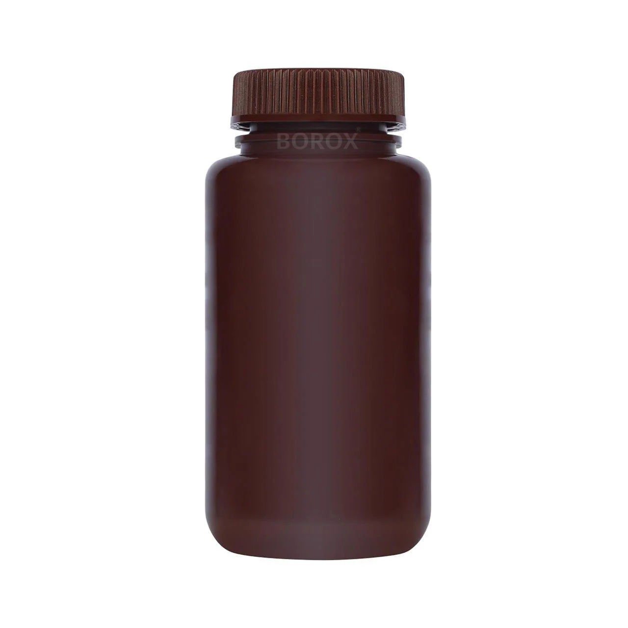 Borox Numune Şişesi 1000ml - Vida Kapaklı - HDPE Amber Şişe - Geniş Ağızlı Saklama Şişesi