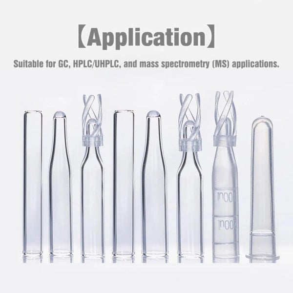 Borox Vial Insert 6x31mm 300µl – Düz Tabanlı