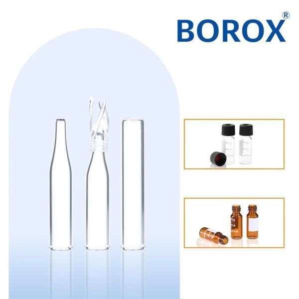 Borox Vial Insert 6x31mm 300µl – Düz Tabanlı
