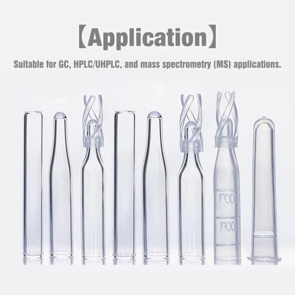 Borox Vial Insert 6x31mm 250µl - Konik Tabanlı