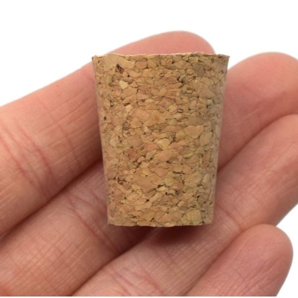 Borox Mantar Tıpa No 3 - 15x21x26mm - 100 Adet Toptan