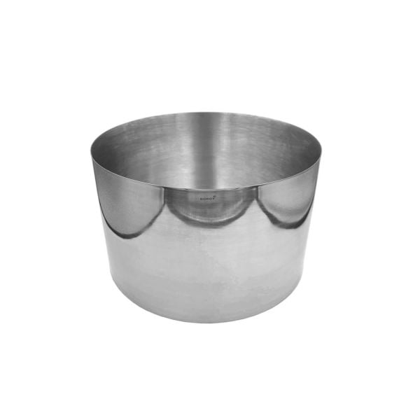 Borox Paslanmaz Çelik Buharlaştırma Kabı - Kapsül 4000ml