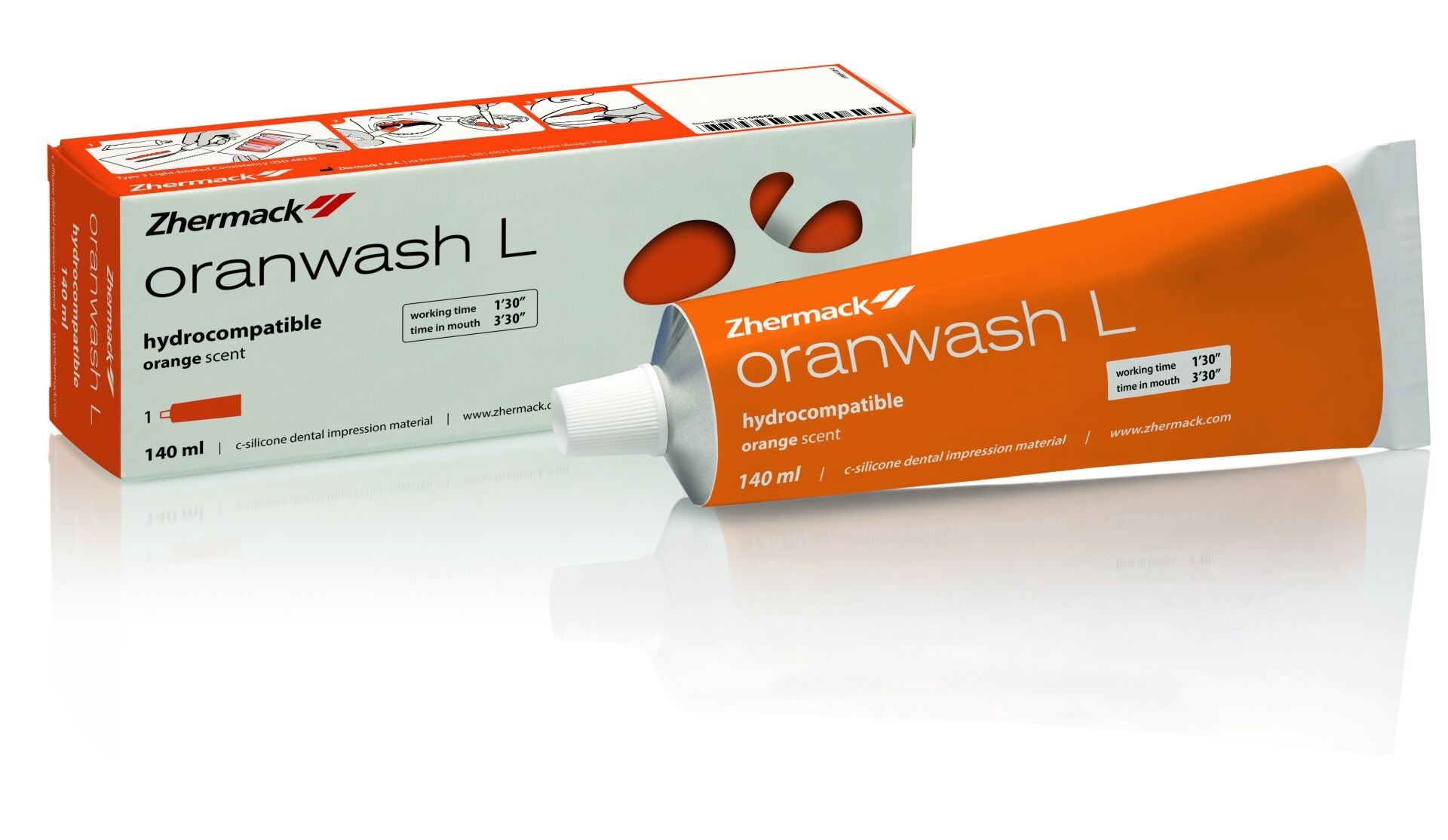 Zhermack Oranwash L C Tipi Silikon Ölçü Maddesi 2. Ölçü