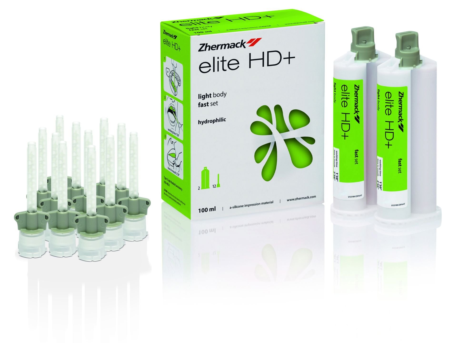 Zhermack Elite HD+ Light Body Fast Set Dental İmpresyon İçin Silikon