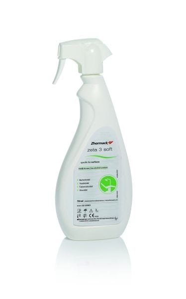 ZHERMACK Zeta 3 Soft Yüzey Temizleme Sıvısı 750 Ml