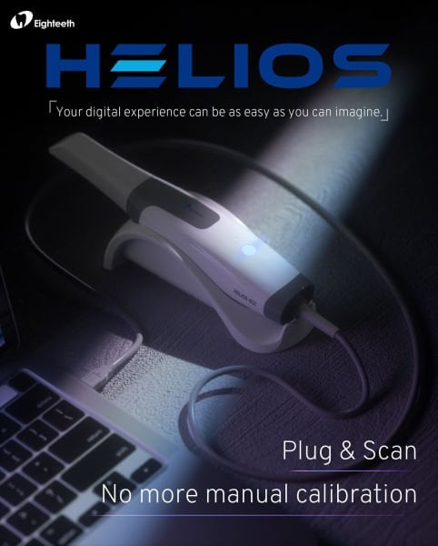 Helios 600 Renkli Ağız İçi Tarayıcı