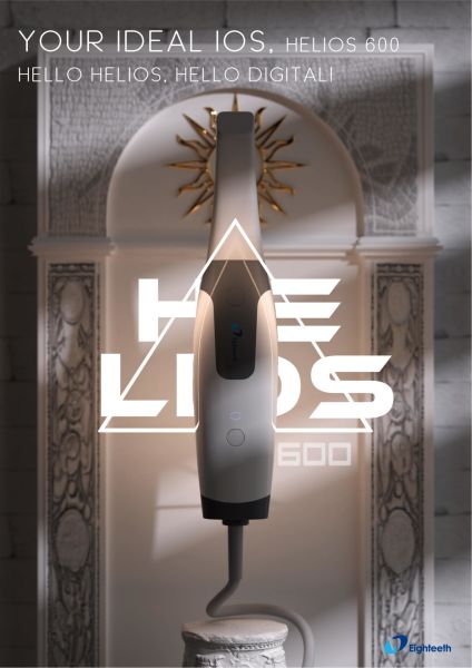 Helios 600 Renkli Ağız İçi Tarayıcı