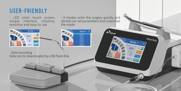 Eighteeth Motorsurg Işıklı Fizyondispensır Cihazı