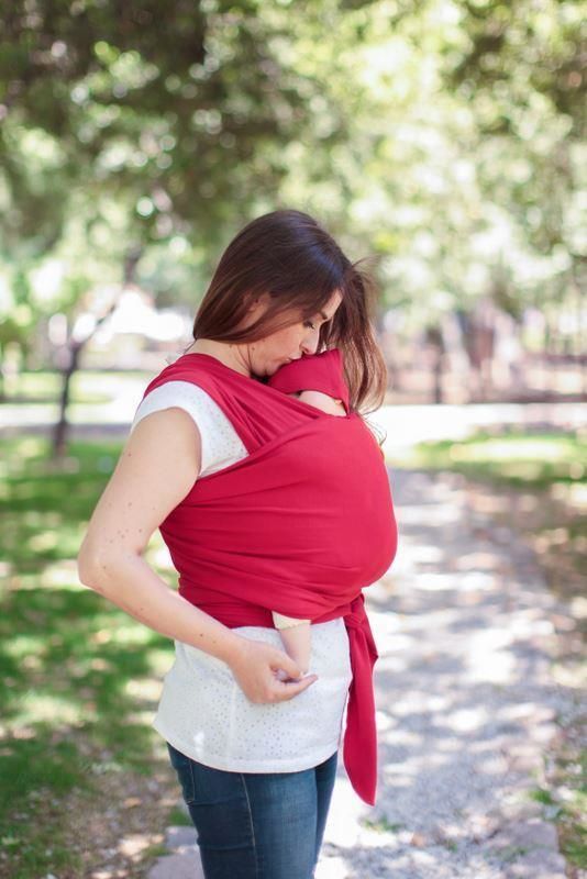 Neko Esnek Wrap Sling, Kanguru-Kırmızı